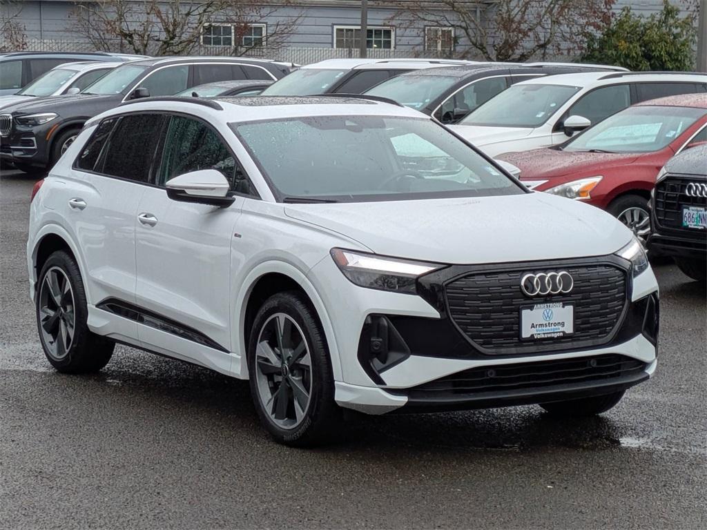 used 2024 Audi Q4 e-tron car, priced at $42,777