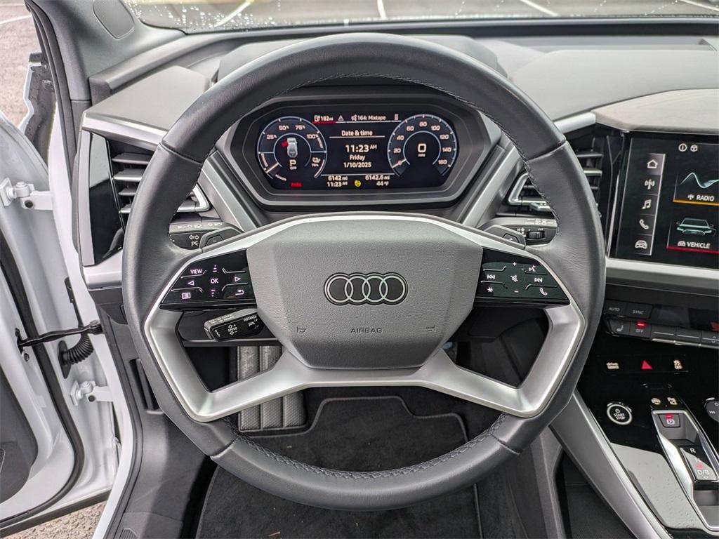 used 2024 Audi Q4 e-tron car, priced at $42,777