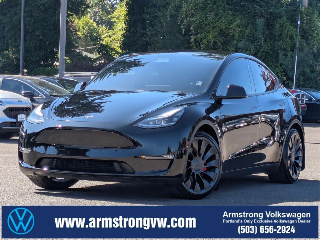 used 2022 Tesla Model Y car, priced at $32,632