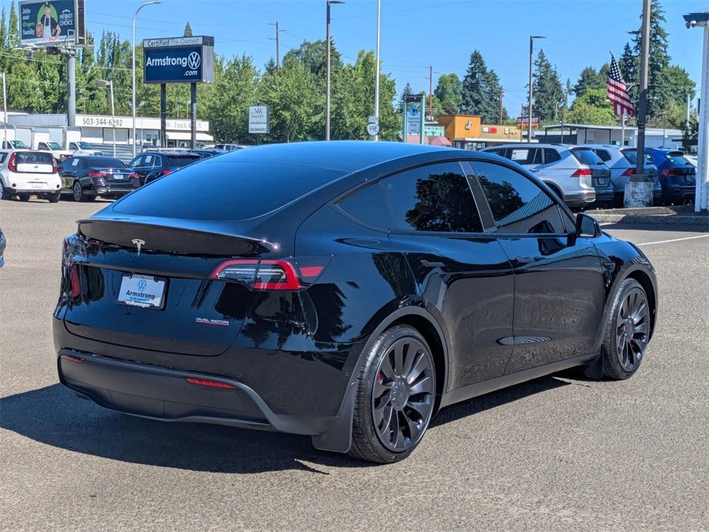 used 2022 Tesla Model Y car, priced at $32,632