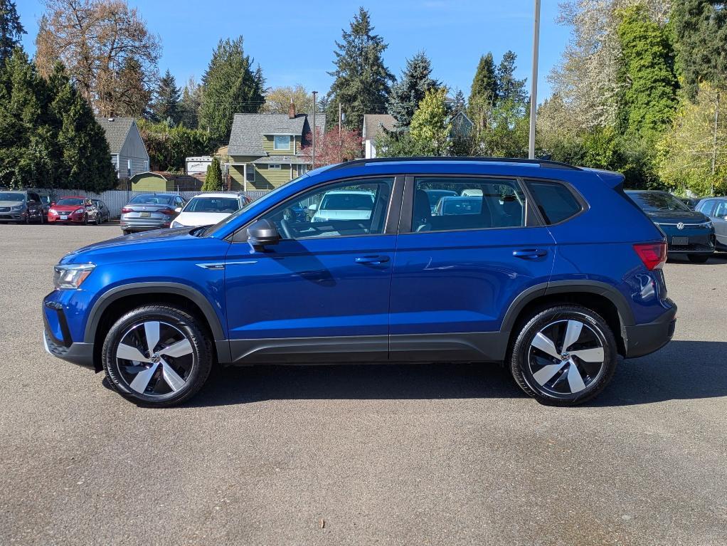 used 2023 Volkswagen Taos car, priced at $28,000