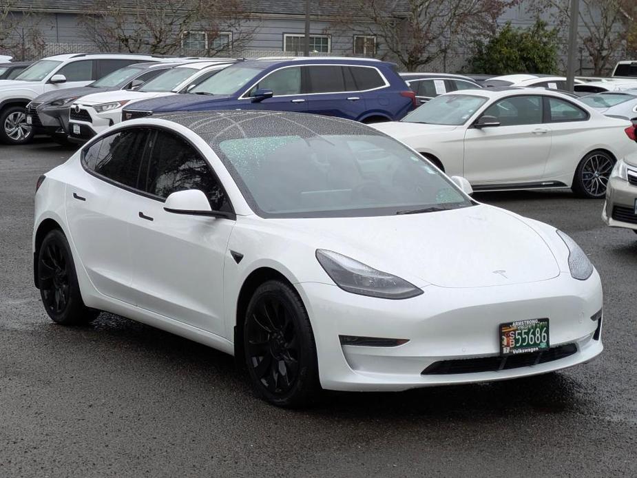 used 2022 Tesla Model 3 car, priced at $30,000