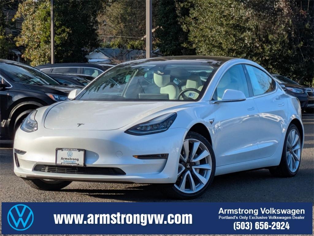 used 2019 Tesla Model 3 car, priced at $23,187