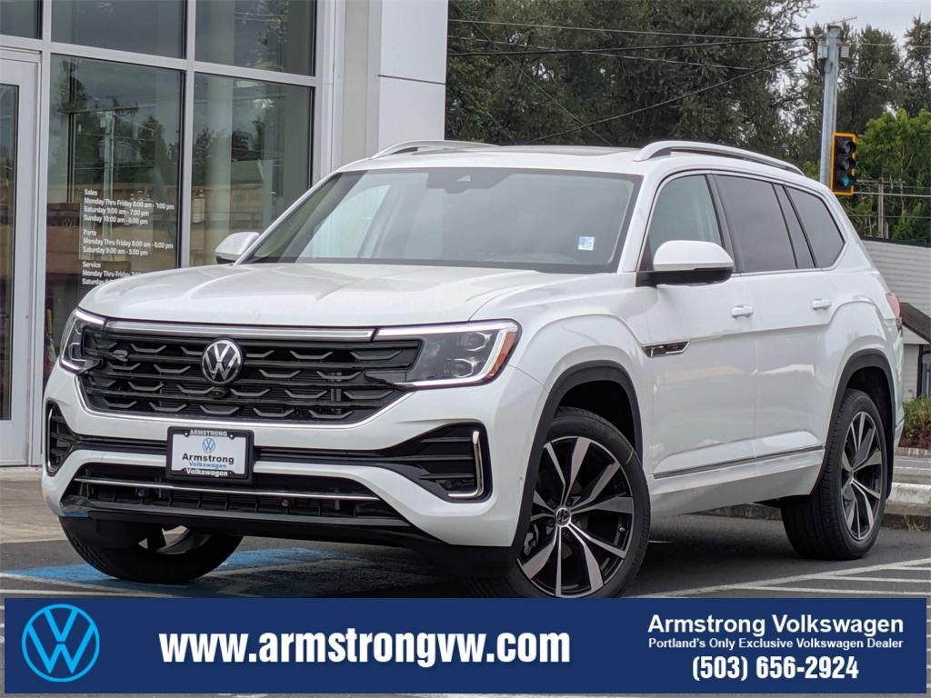 new 2025 Volkswagen Atlas car, priced at $55,077