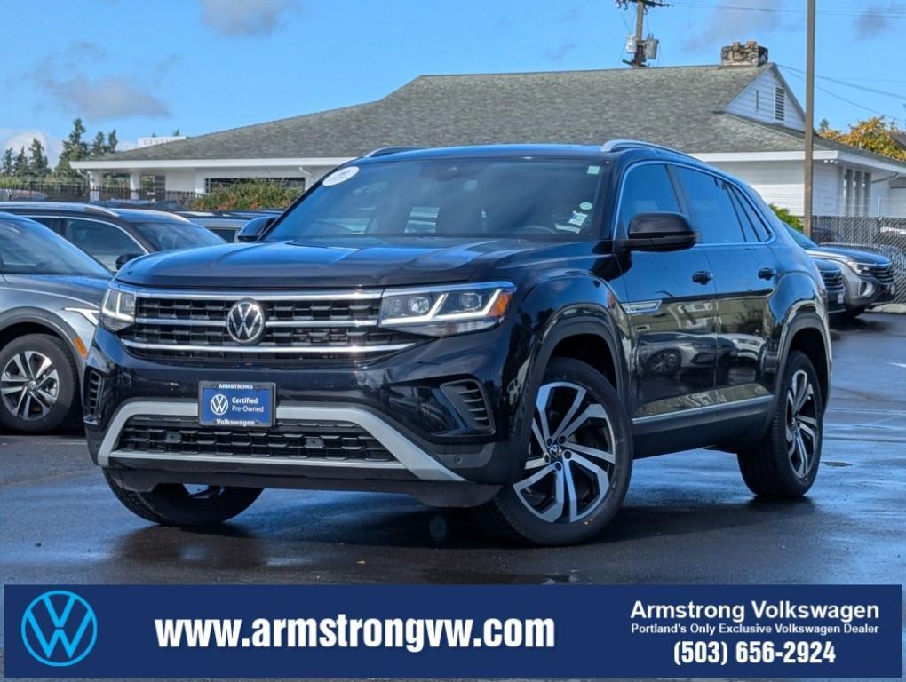 used 2022 Volkswagen Atlas Cross Sport car, priced at $27,603