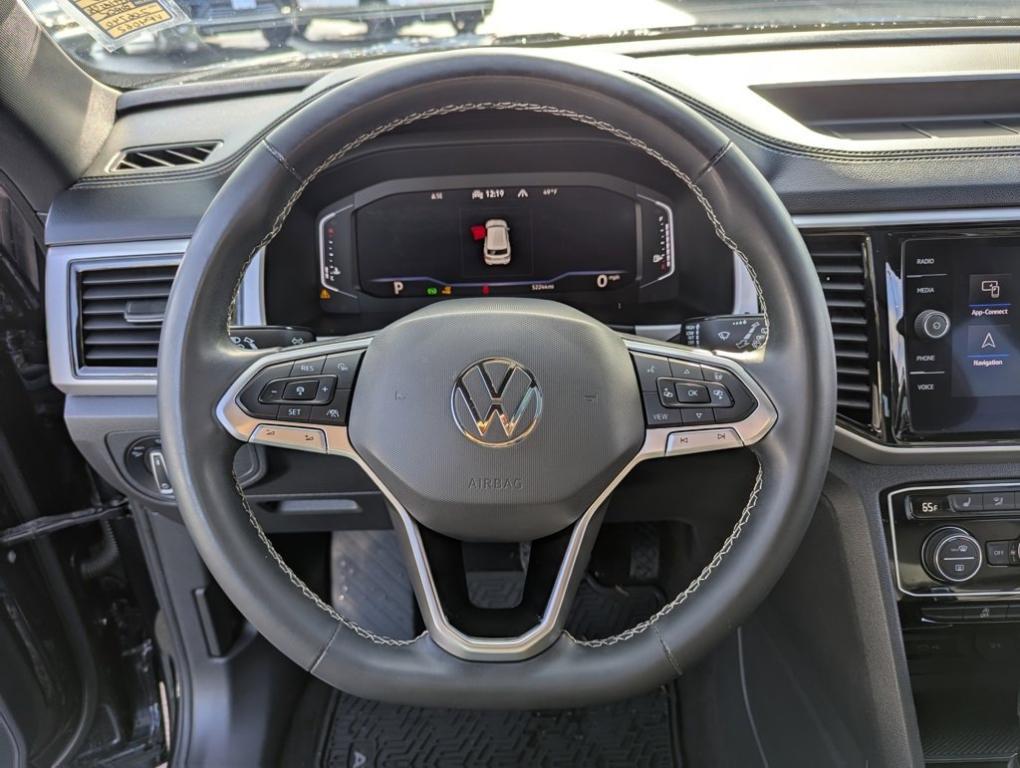 used 2022 Volkswagen Atlas Cross Sport car, priced at $27,603