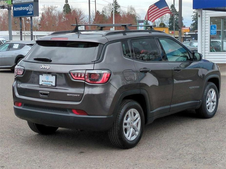 used 2018 Jeep Compass car, priced at $12,490