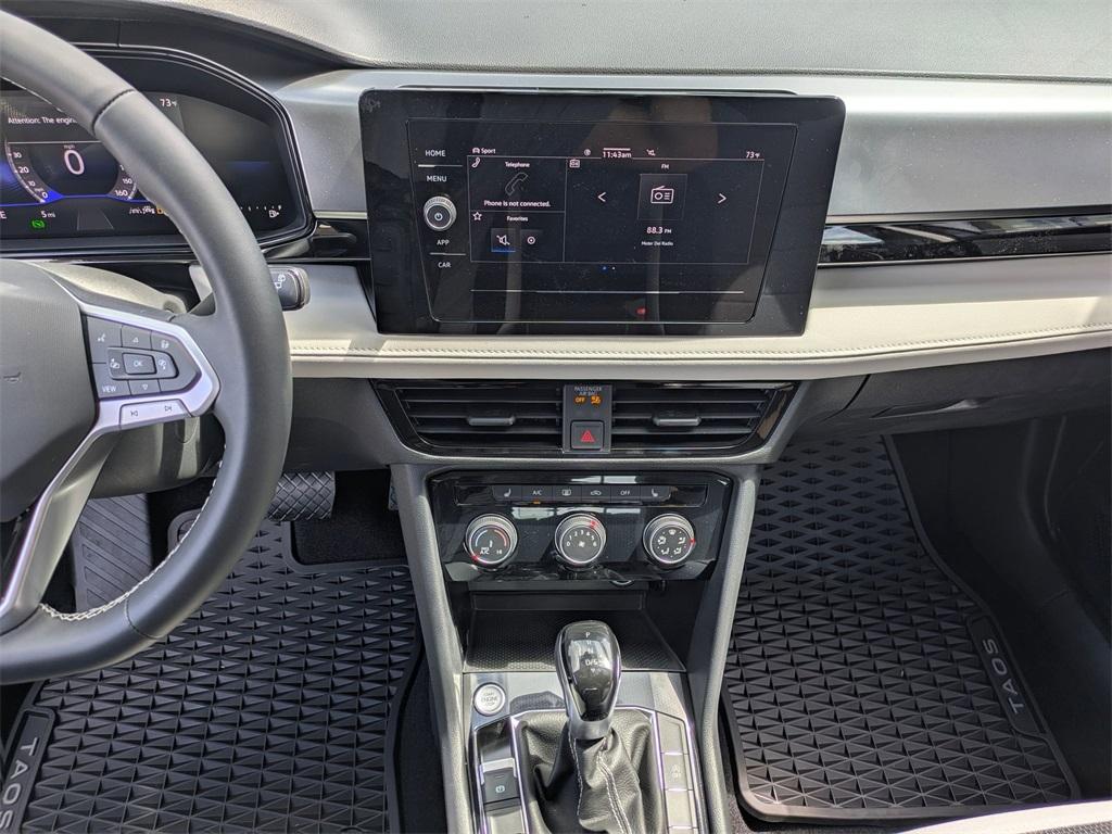 new 2025 Volkswagen Taos car, priced at $27,805