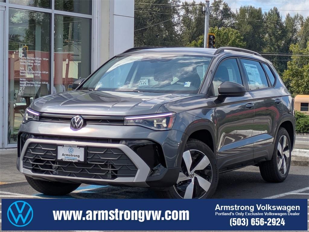 new 2025 Volkswagen Taos car, priced at $27,805