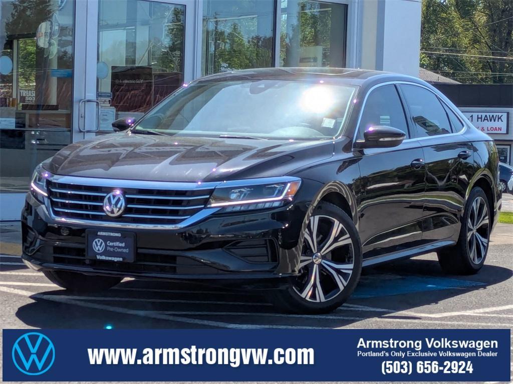 used 2021 Volkswagen Passat car, priced at $19,990