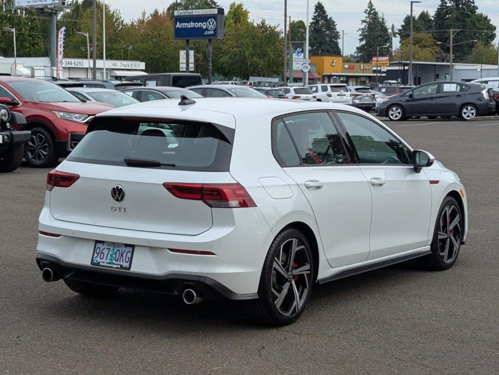 used 2024 Volkswagen Golf GTI car, priced at $32,235