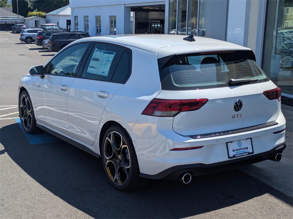 new 2025 Volkswagen Golf GTI car, priced at $41,703