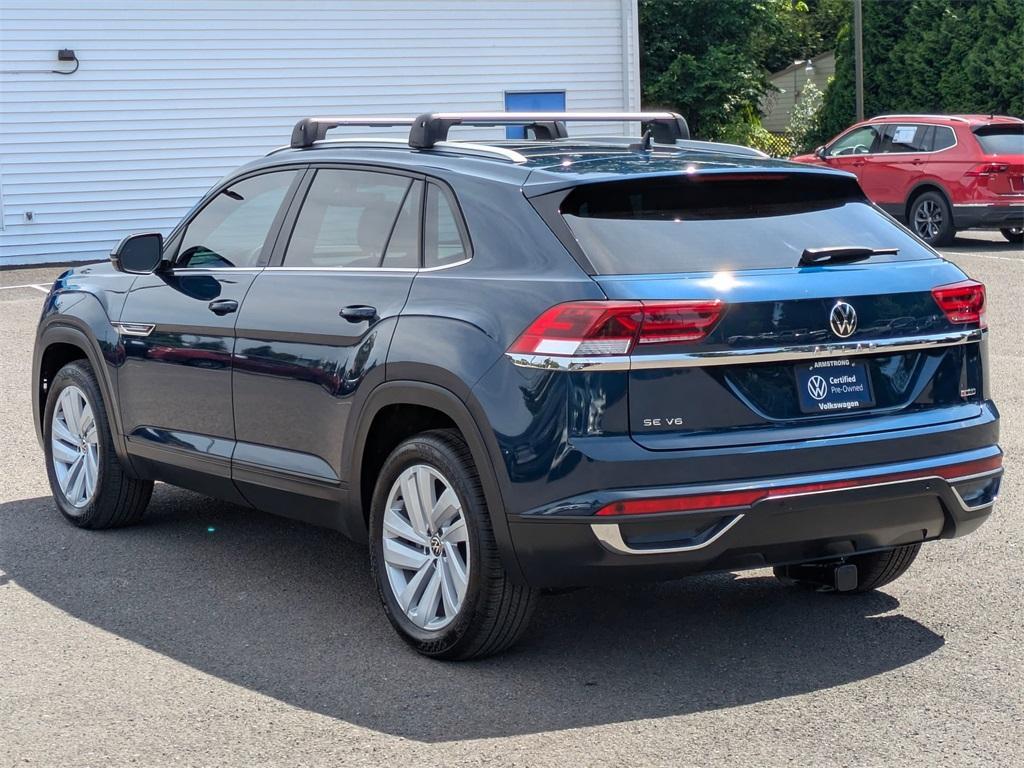 used 2022 Volkswagen Atlas Cross Sport car, priced at $28,990