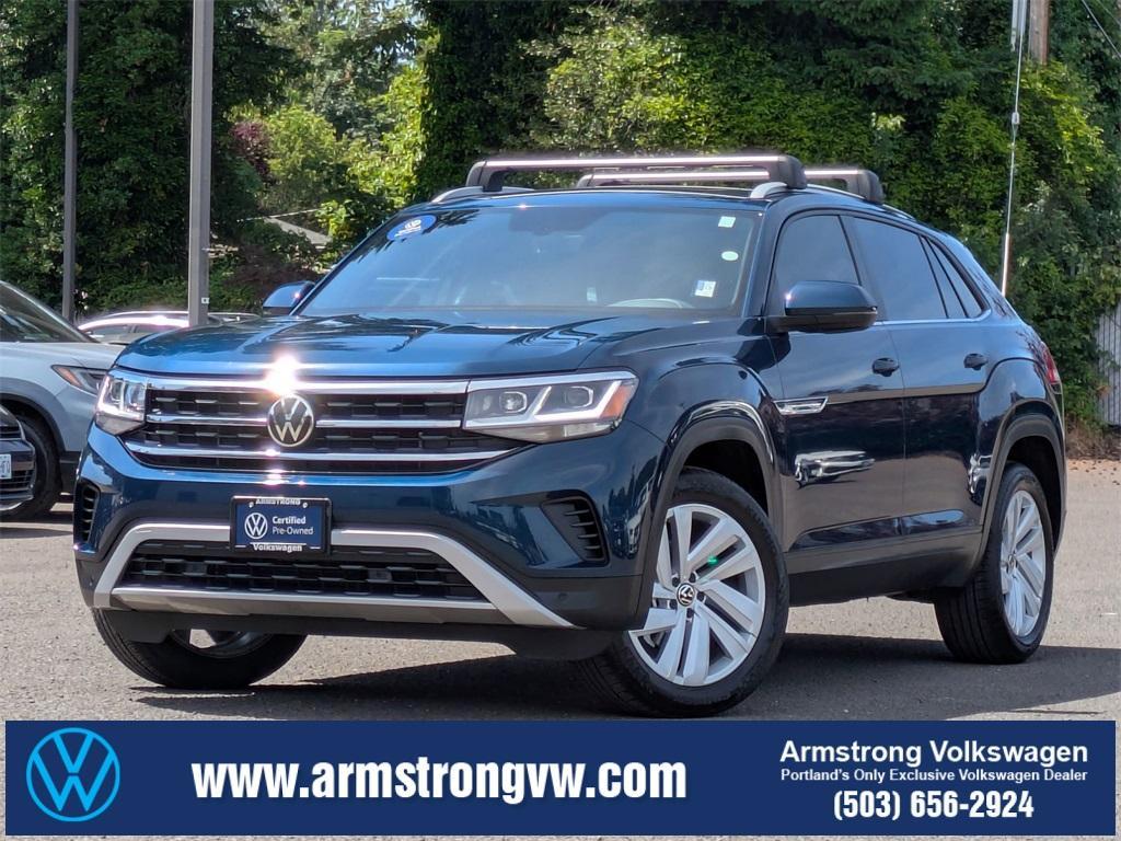 used 2022 Volkswagen Atlas Cross Sport car, priced at $28,990