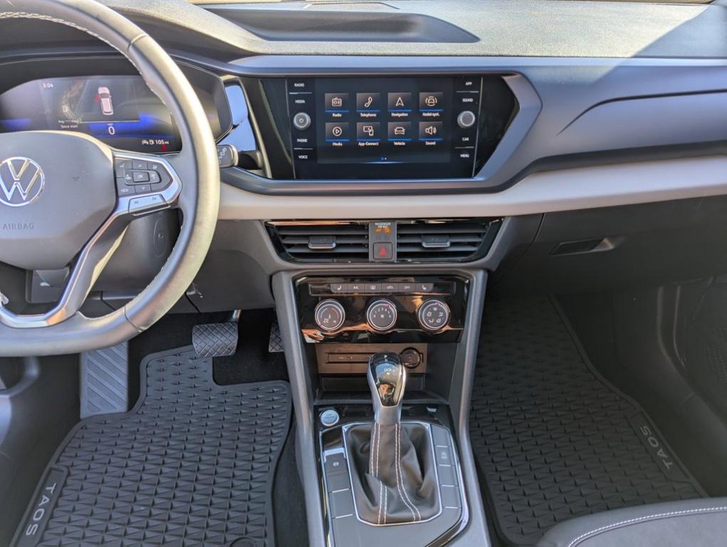 used 2023 Volkswagen Taos car, priced at $20,500