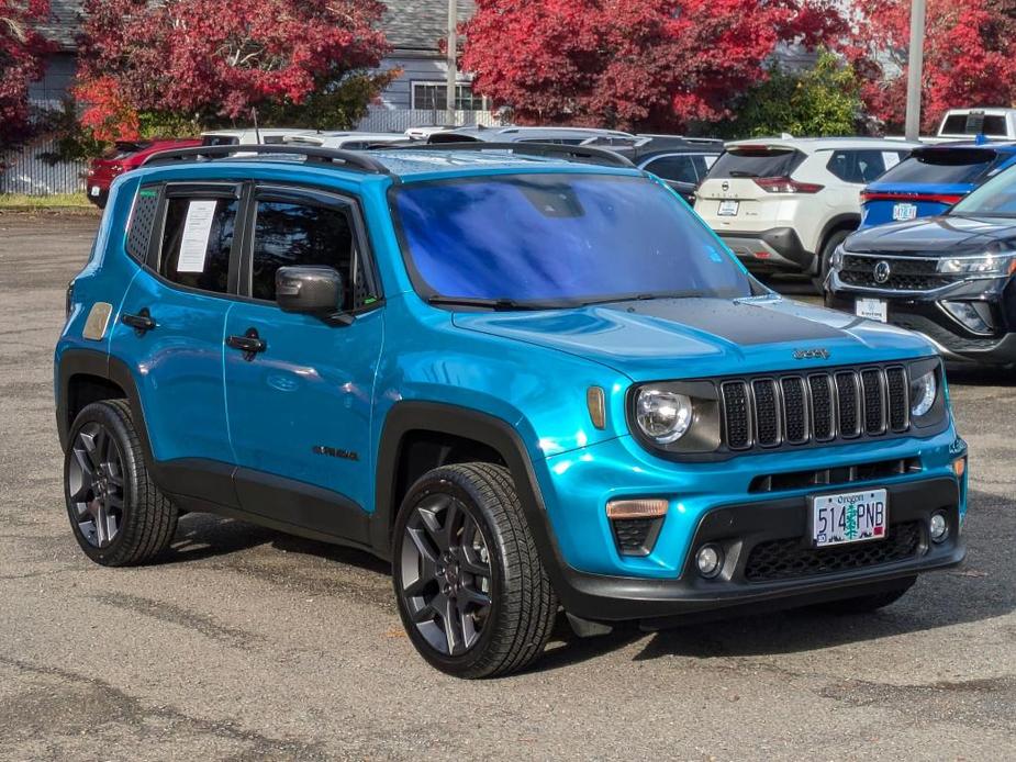 used 2021 Jeep Renegade car, priced at $19,586