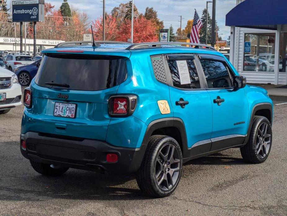 used 2021 Jeep Renegade car, priced at $19,586