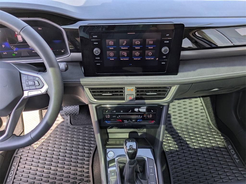 new 2025 Volkswagen Taos car, priced at $33,070