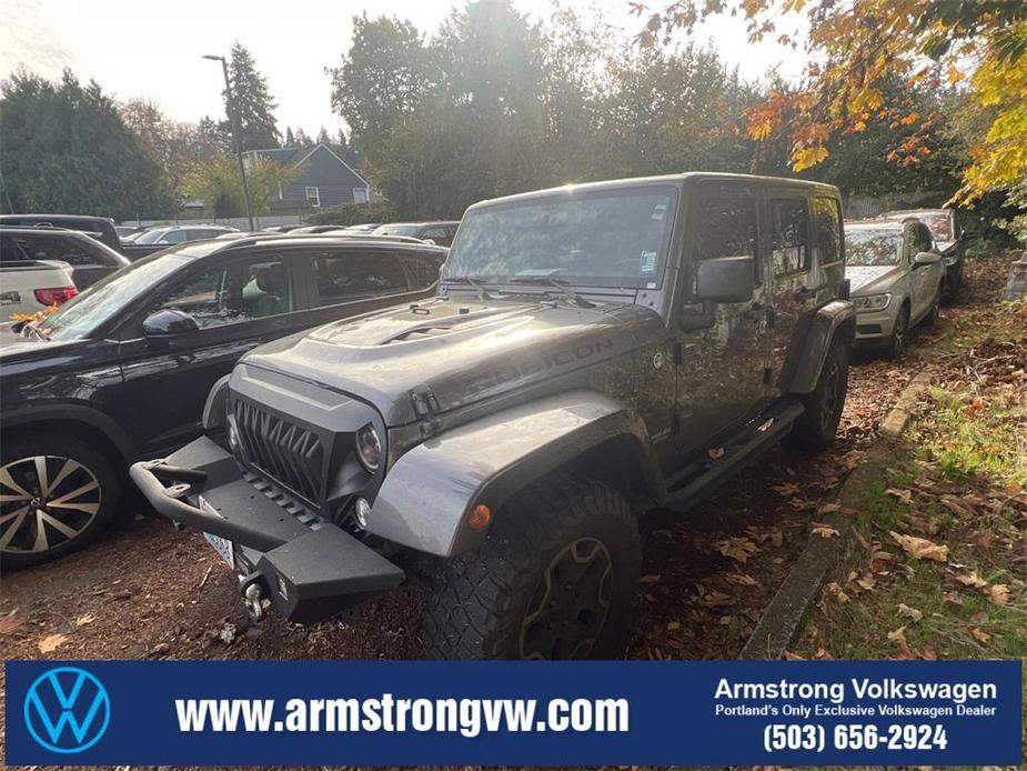 used 2014 Jeep Wrangler Unlimited car, priced at $23,917