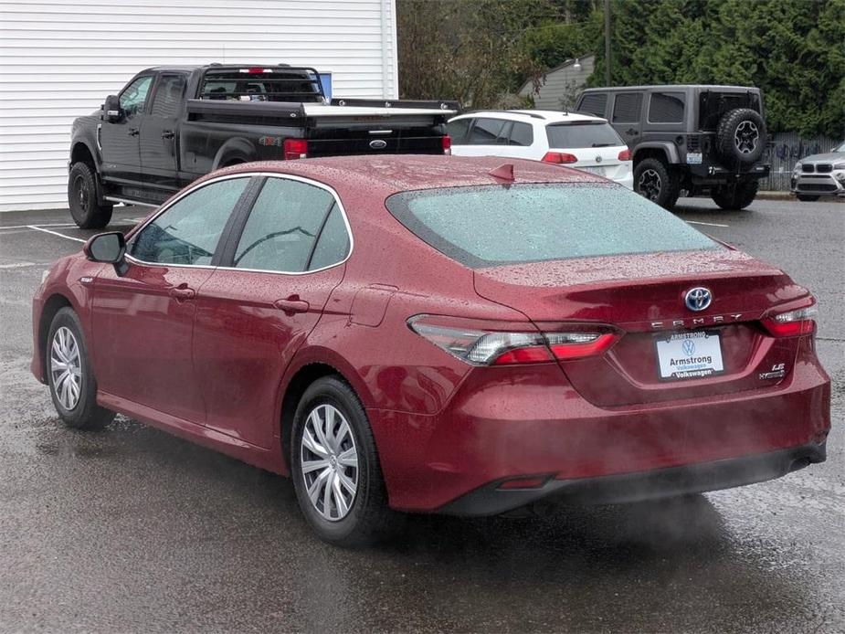 used 2021 Toyota Camry Hybrid car, priced at $23,444