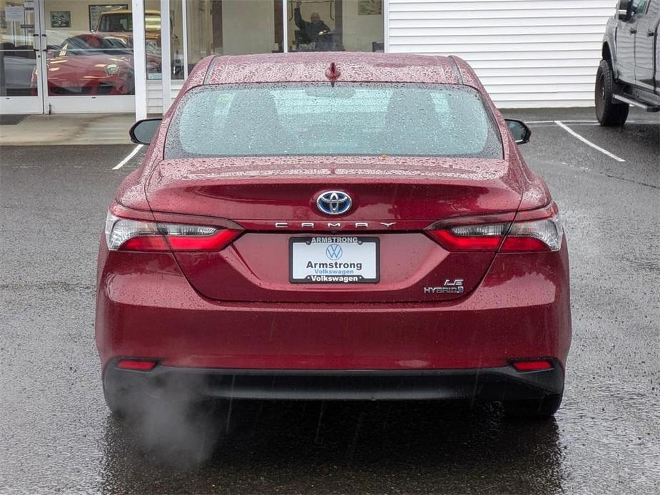 used 2021 Toyota Camry Hybrid car, priced at $23,444