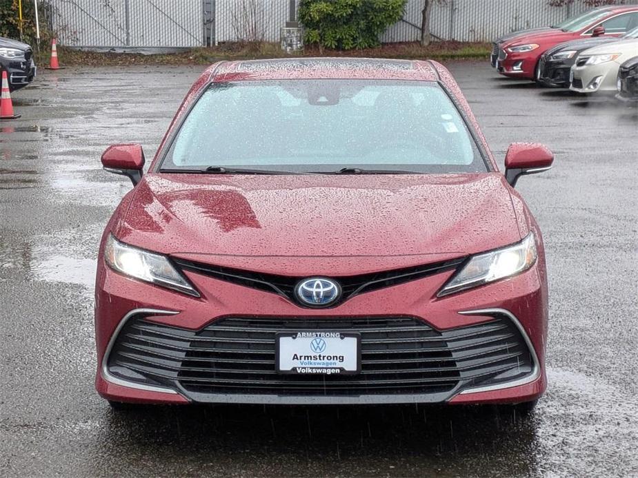 used 2021 Toyota Camry Hybrid car, priced at $23,444