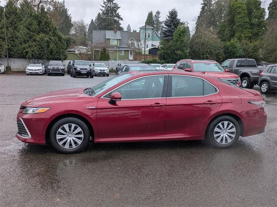 used 2021 Toyota Camry Hybrid car, priced at $23,444