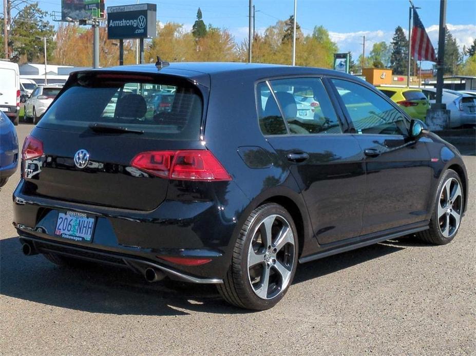 used 2017 Volkswagen Golf GTI car, priced at $18,990