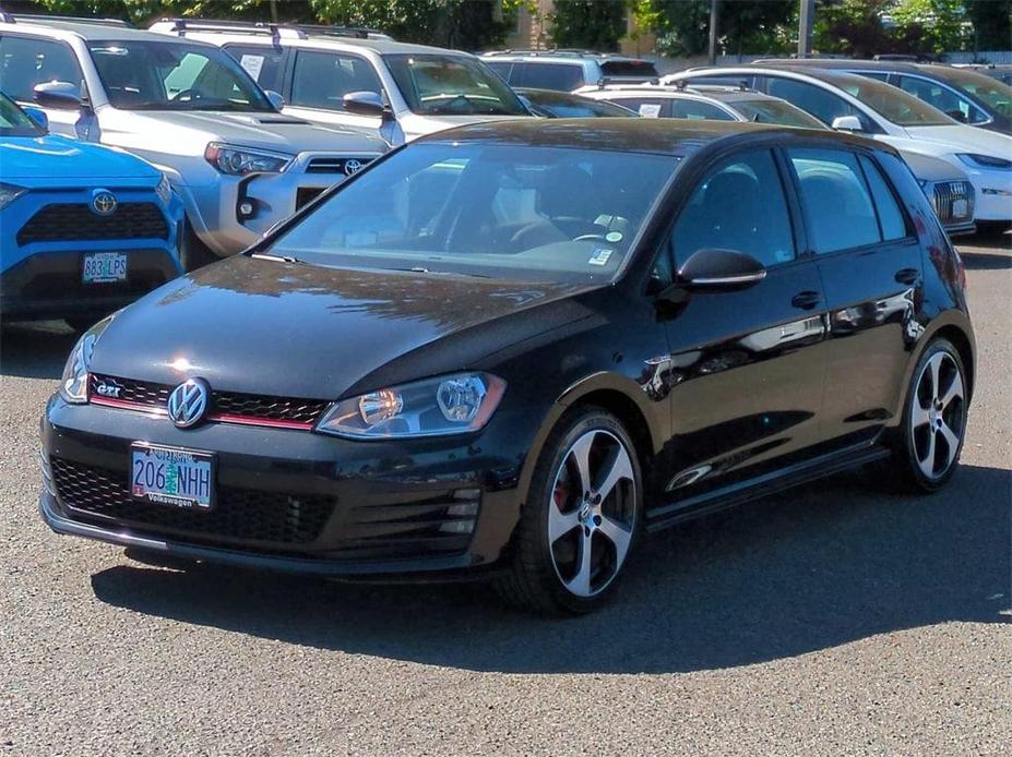 used 2017 Volkswagen Golf GTI car, priced at $18,990