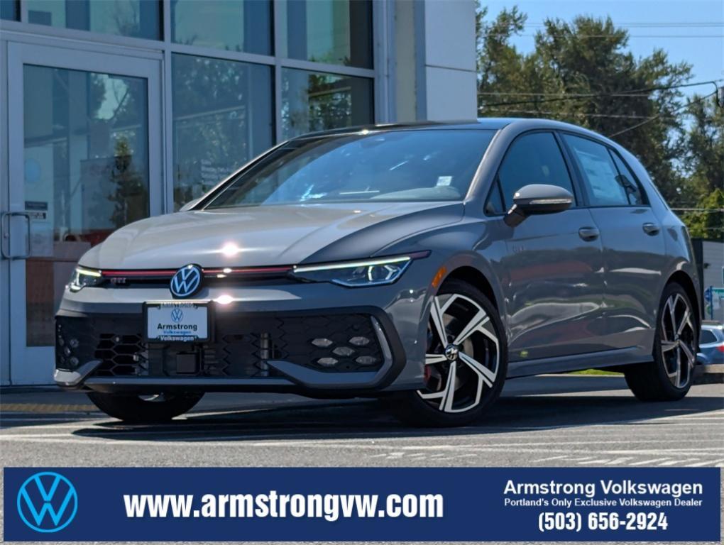 new 2025 Volkswagen Golf GTI car, priced at $39,470