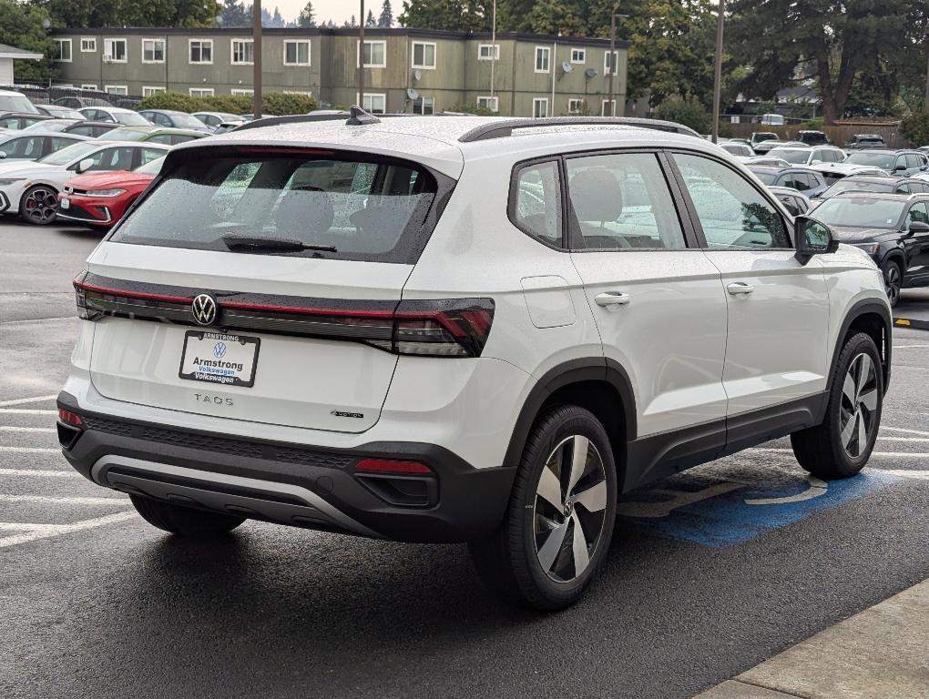 new 2025 Volkswagen Taos car, priced at $27,800