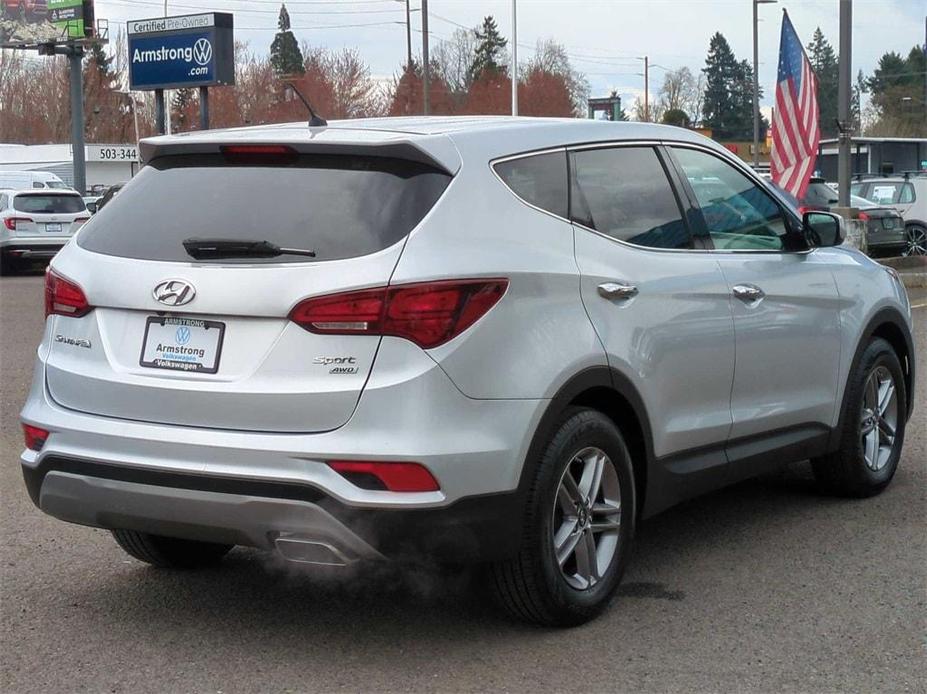 used 2018 Hyundai Santa Fe Sport car, priced at $16,990
