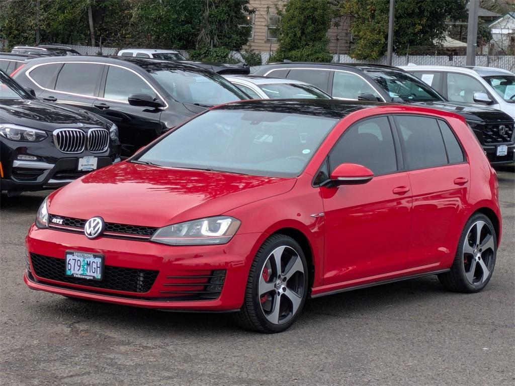 used 2017 Volkswagen Golf GTI car, priced at $19,764