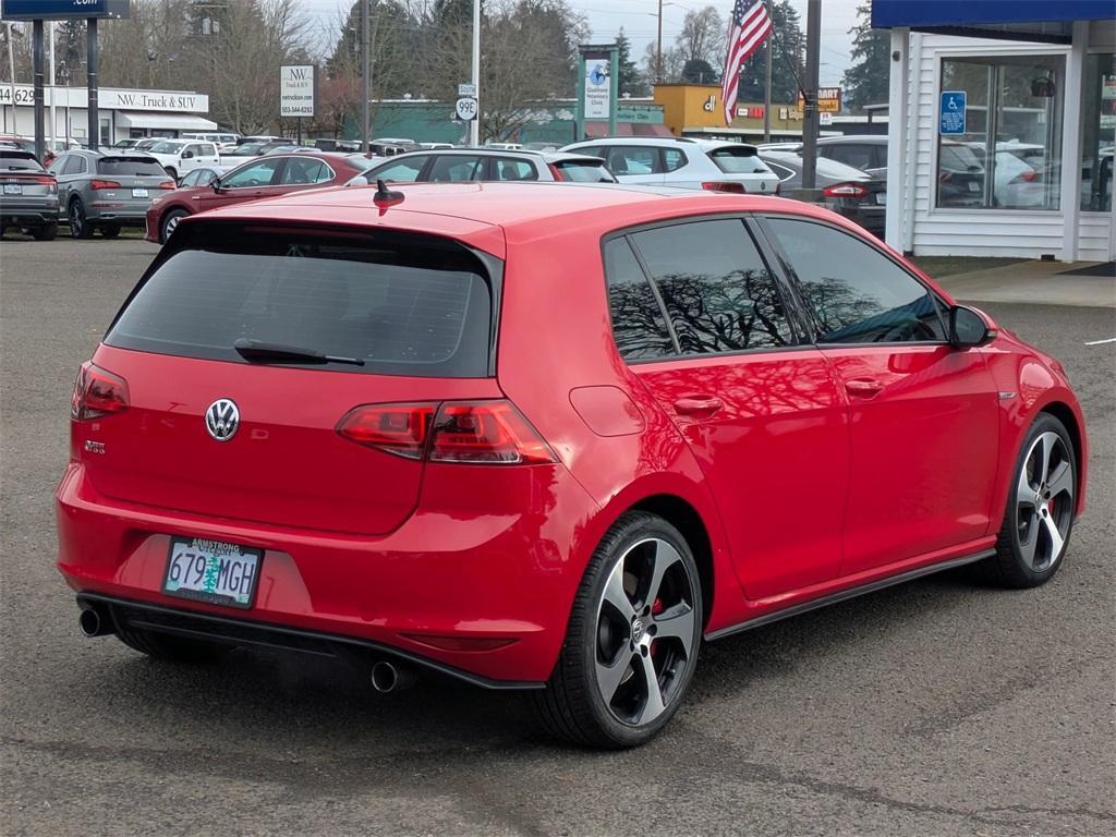 used 2017 Volkswagen Golf GTI car, priced at $19,764