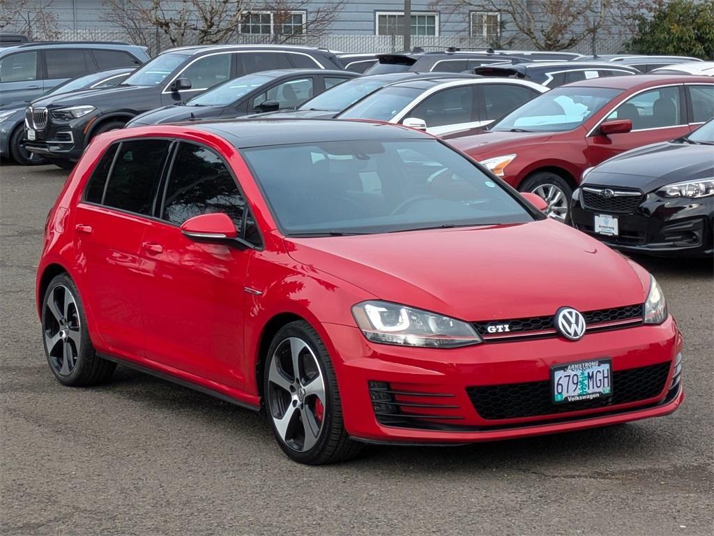 used 2017 Volkswagen Golf GTI car, priced at $19,764