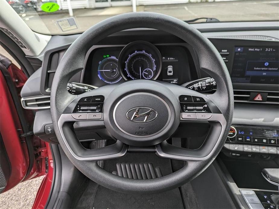 used 2022 Hyundai Elantra HEV car, priced at $21,990