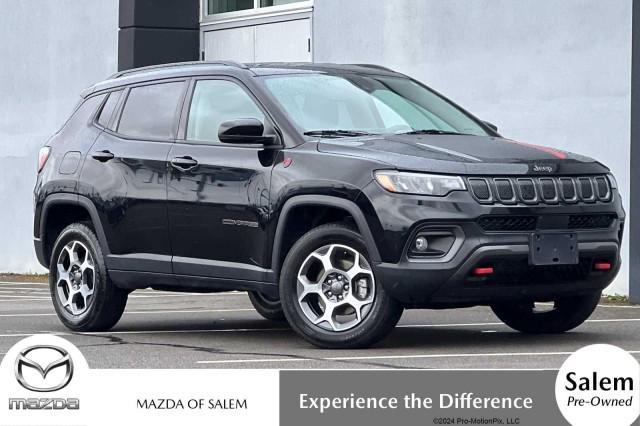 used 2022 Jeep Compass car, priced at $25,595