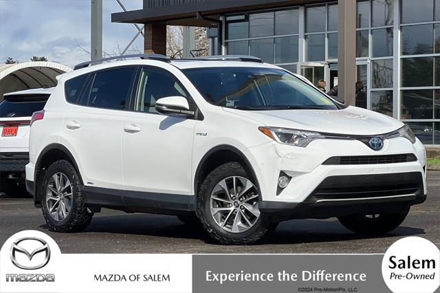 used 2018 Toyota RAV4 Hybrid car, priced at $17,995