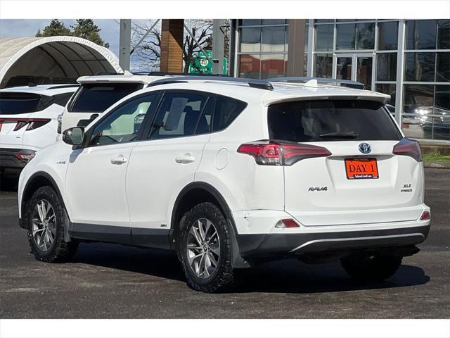 used 2018 Toyota RAV4 Hybrid car, priced at $15,999