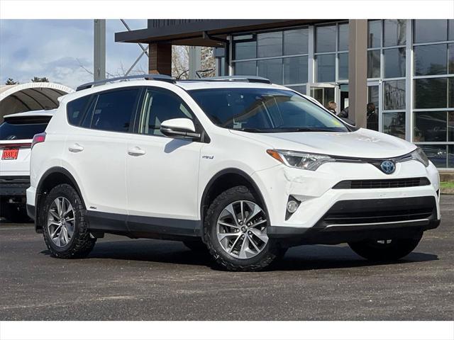 used 2018 Toyota RAV4 Hybrid car, priced at $15,999