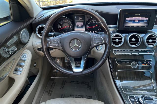 used 2015 Mercedes-Benz C-Class car, priced at $15,995