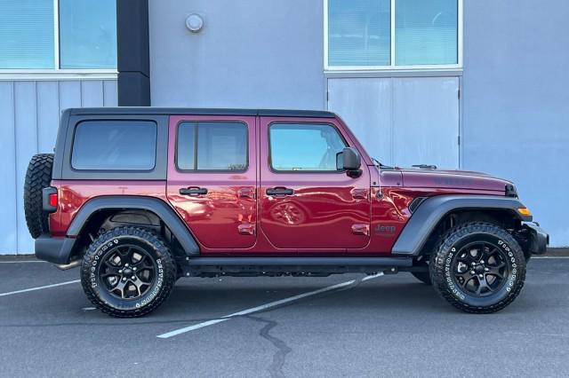 used 2021 Jeep Wrangler car, priced at $33,584