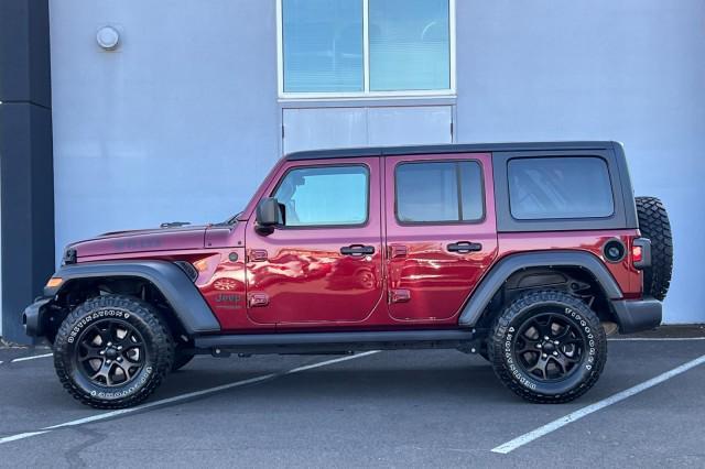 used 2021 Jeep Wrangler car, priced at $33,584