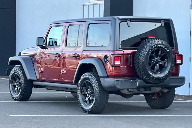 used 2021 Jeep Wrangler car, priced at $33,584