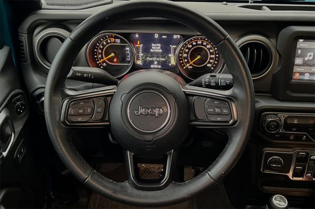 used 2020 Jeep Wrangler Unlimited car, priced at $31,679