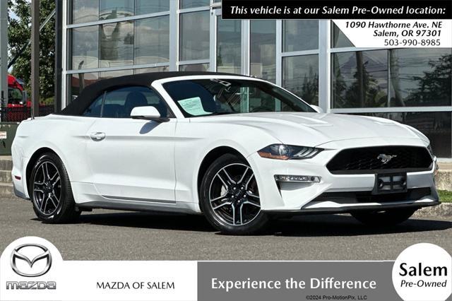 used 2020 Ford Mustang car, priced at $18,995