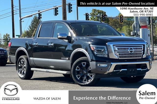 used 2021 Nissan Titan car, priced at $38,648