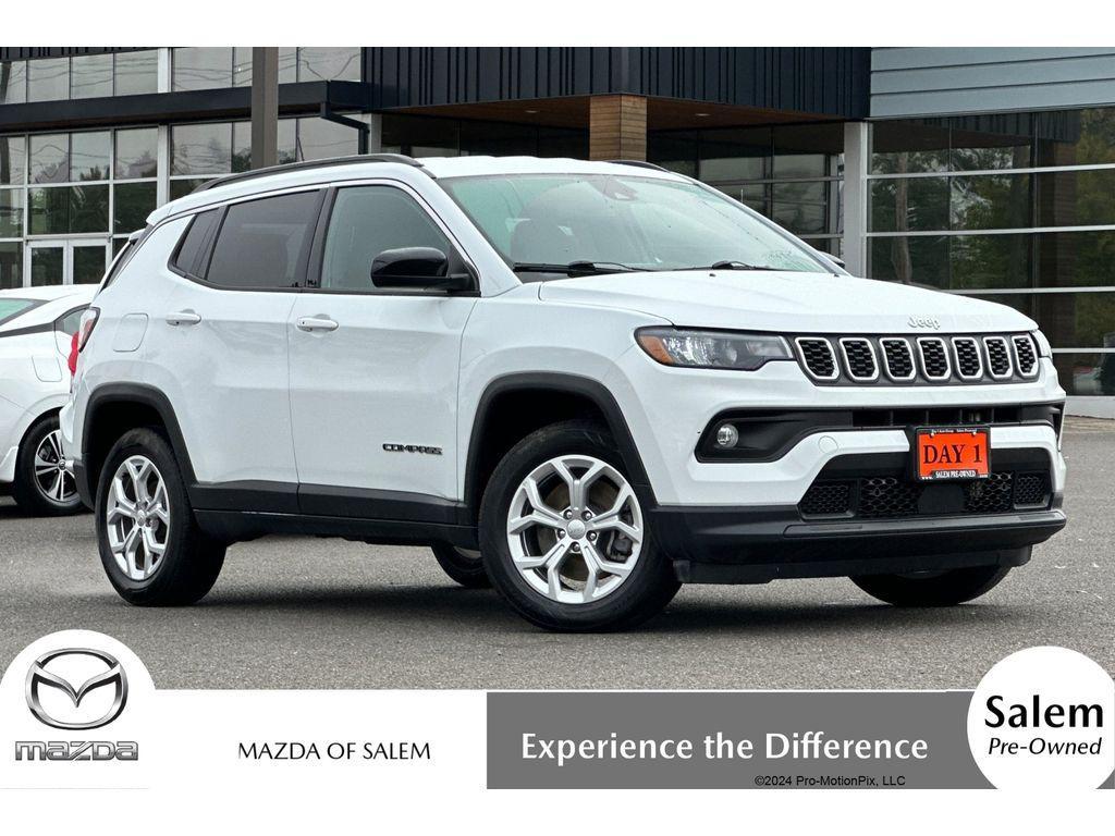 used 2024 Jeep Compass car, priced at $23,995
