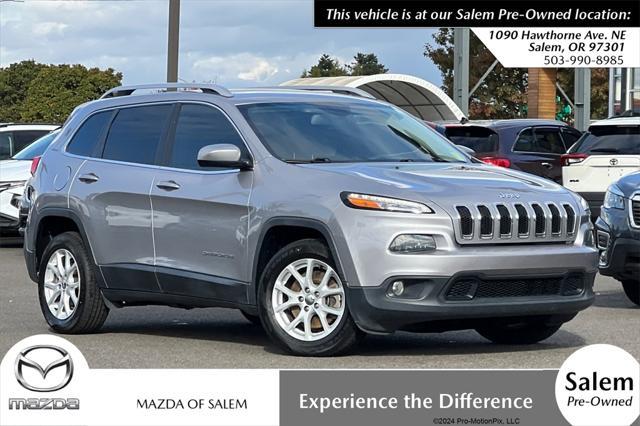 used 2018 Jeep Cherokee car, priced at $14,499