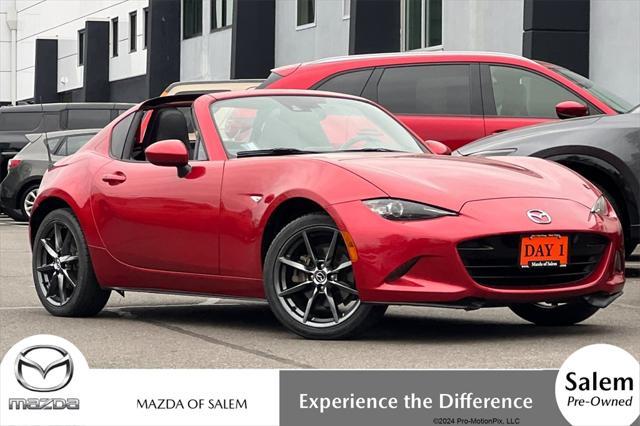 used 2017 Mazda MX-5 Miata RF car, priced at $19,997